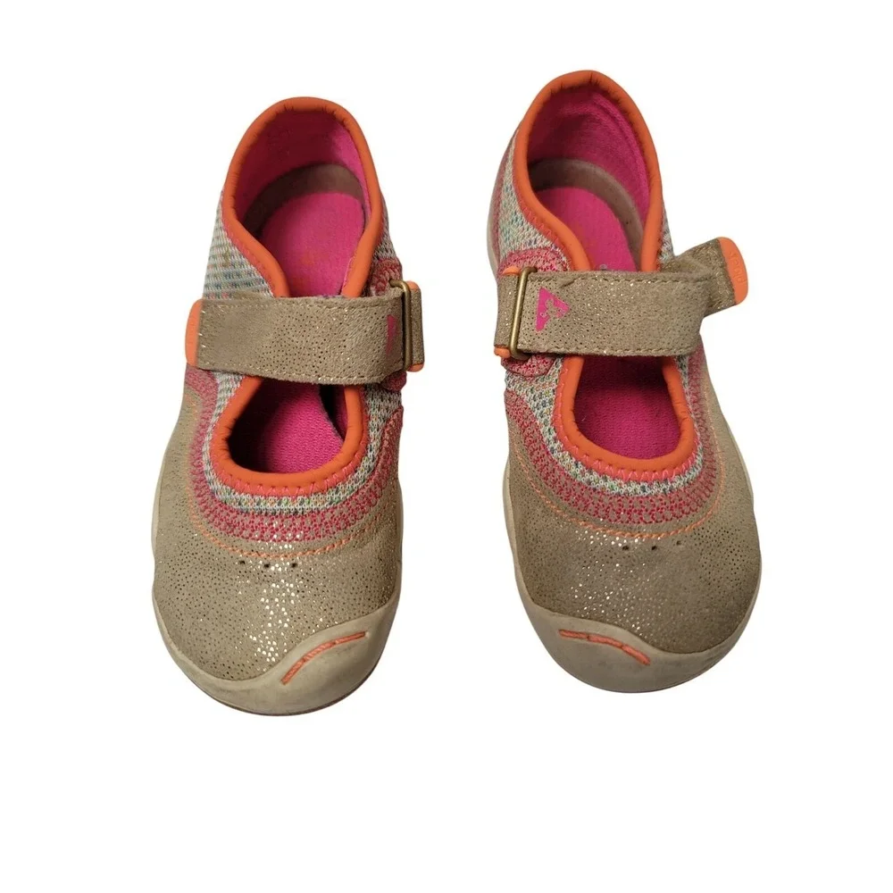 Plae Emme Girls Glitter Mary Jane Shoes Size 9.5